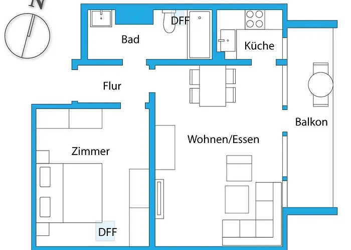 Ferienwohnanlage F8 Mit Hallenbad Und Sauna 公寓 奥博奥多夫